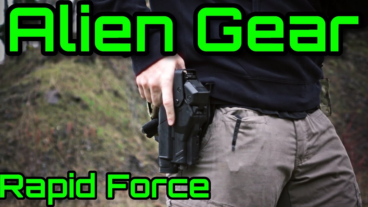 The Best Duty Holster? - Alien Gear Rapid Force Level 3 Duty Holster