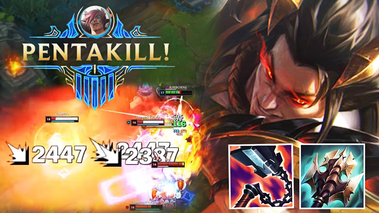 Mathematically Correct Sett does 2400+ True Damage and I get a Pentakill with the Ultimate FIST