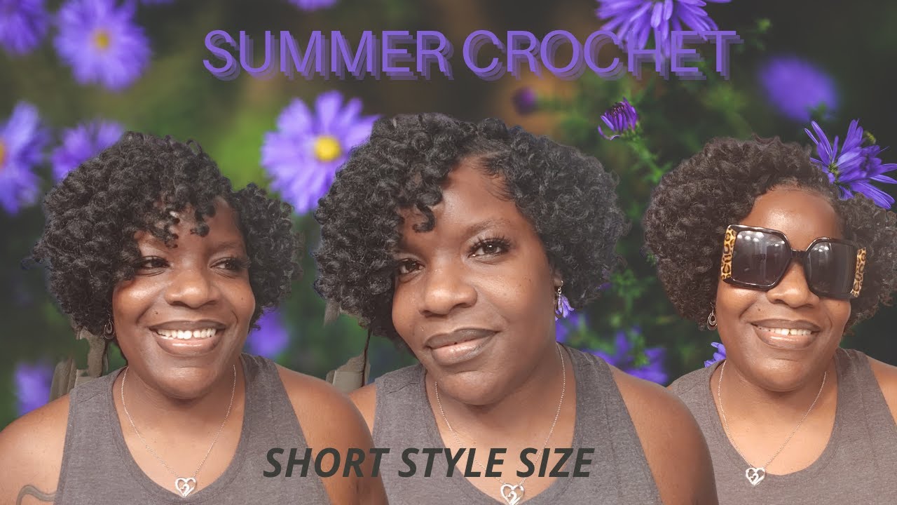 How to: Short Jamaican Bounce Bob Crochet\1 Hour 45 Mins.\Ready for Summer!