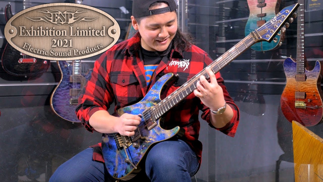 ESP Guitars: 2021 ESP Exhibition Limited EX21-09 M-II CTM FR