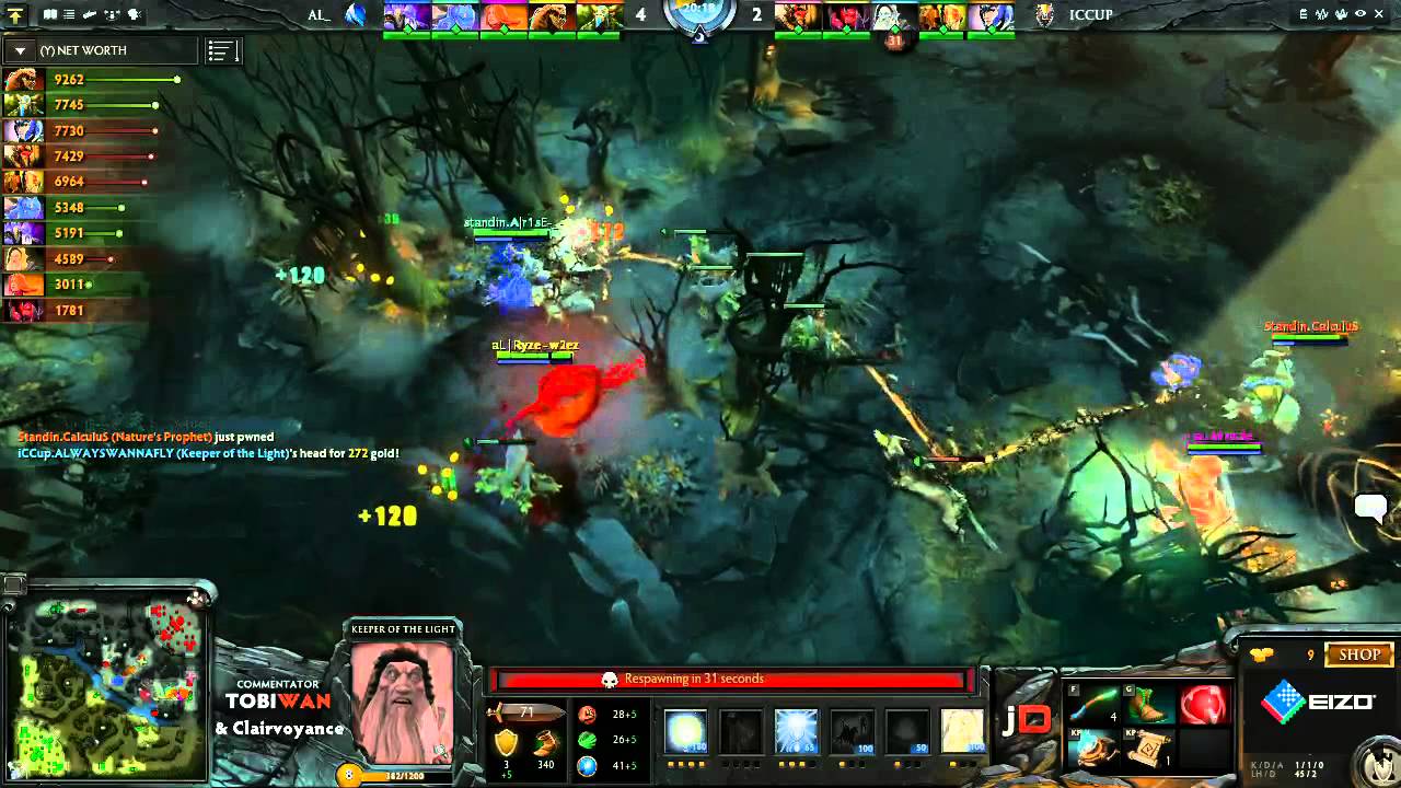 iCCup vs Absolute Legends Game 1   The Defense 4 DOTA 2   TobiWan