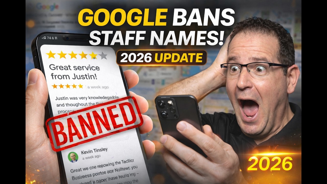 Изменения в системе отзывов Google в 2026 году: Прекратите упоминать имена сотрудников! (Новое пр...
