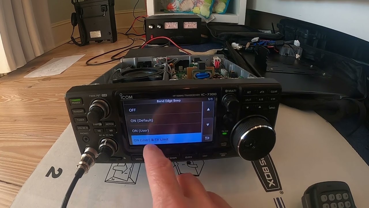 Разблокировка недокументированных функций в Icom IC-7300