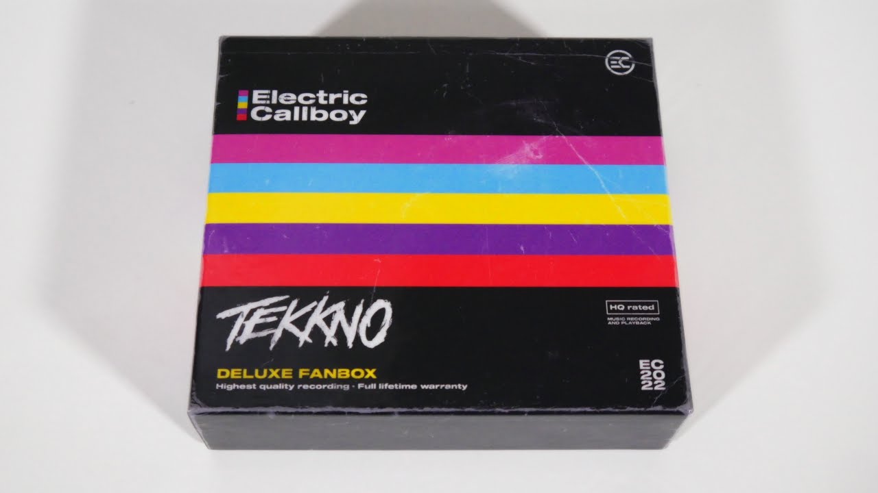 Electric Callboy - Tekkno Box Unboxing German