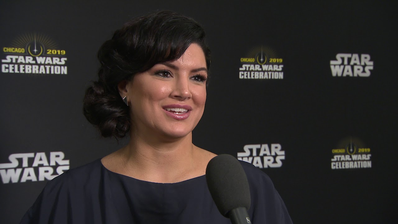 Star Wars Celebration 2019 - The Mandalorian - Itw Gina Carano (official video)