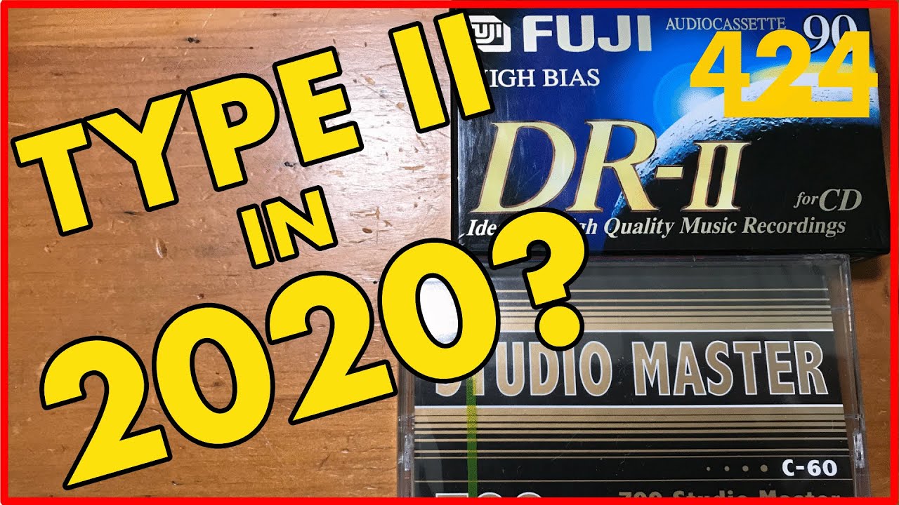 HIGH BIAS TYPE II CASSETTE TAPES: Where to find them in 2020? | 424recording.com