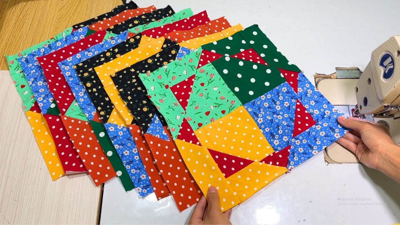Stunning quilt idea 💡This Quilt Block Secret Will Blow Your Mind -  You Need to Try It !
