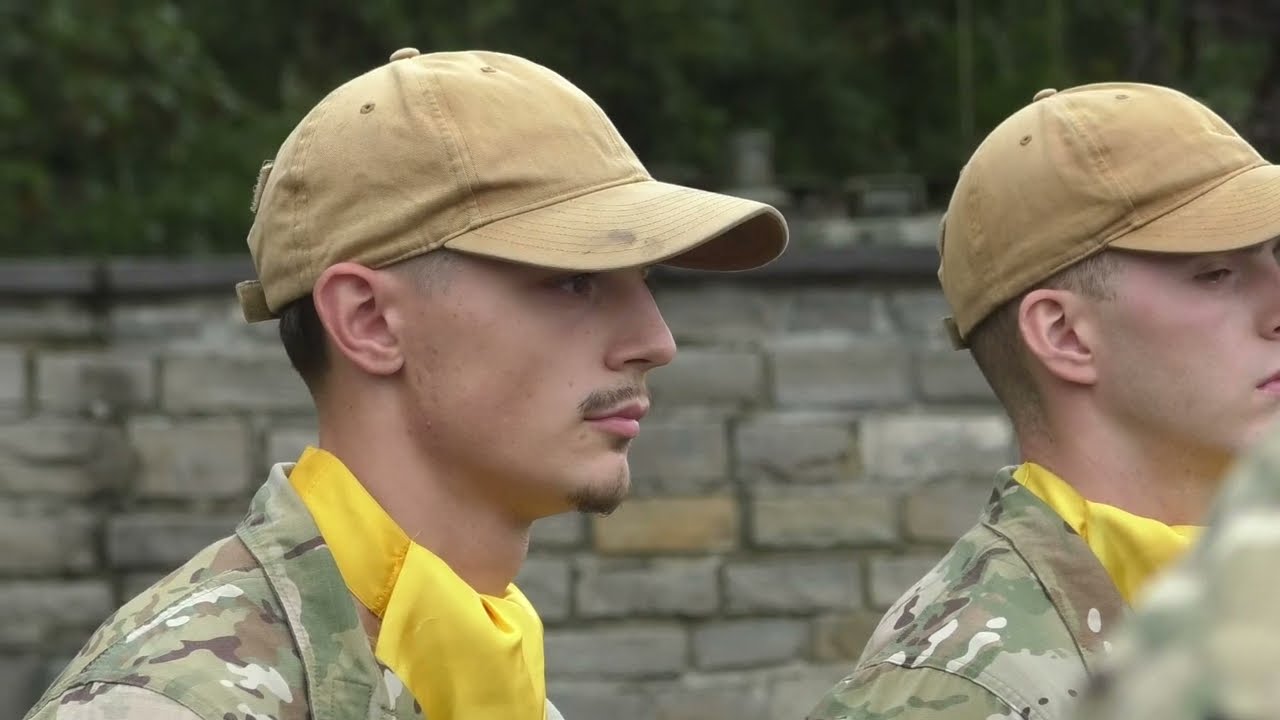 Remise de bérets de fin de formation spécialisée.  Promotion Brigadier Alexandre SPINNOY 2024