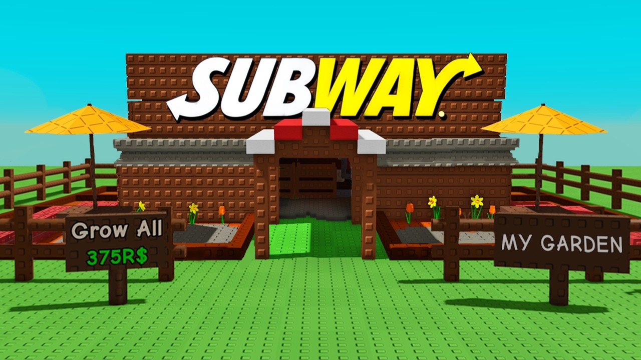 I Opened a SUBWAY in Grow a Garden