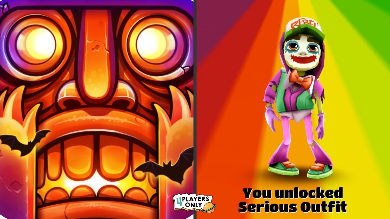 Temple Run 2 [HALLOWEEN SPOOKY RIDGE Map!] Vs Subway Surfers [ZOMBIE JAKE SERIOUS, MEXICO 2019!]