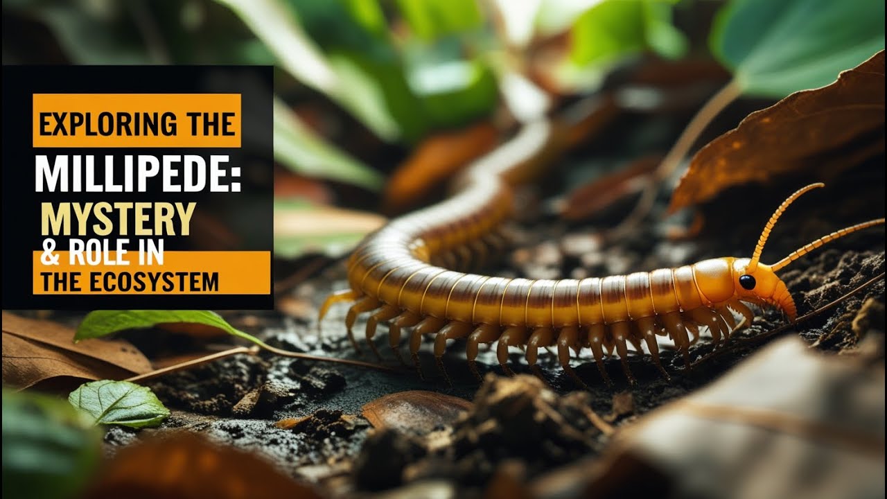 Изучение многоножки: её важная роль в экосистеме.