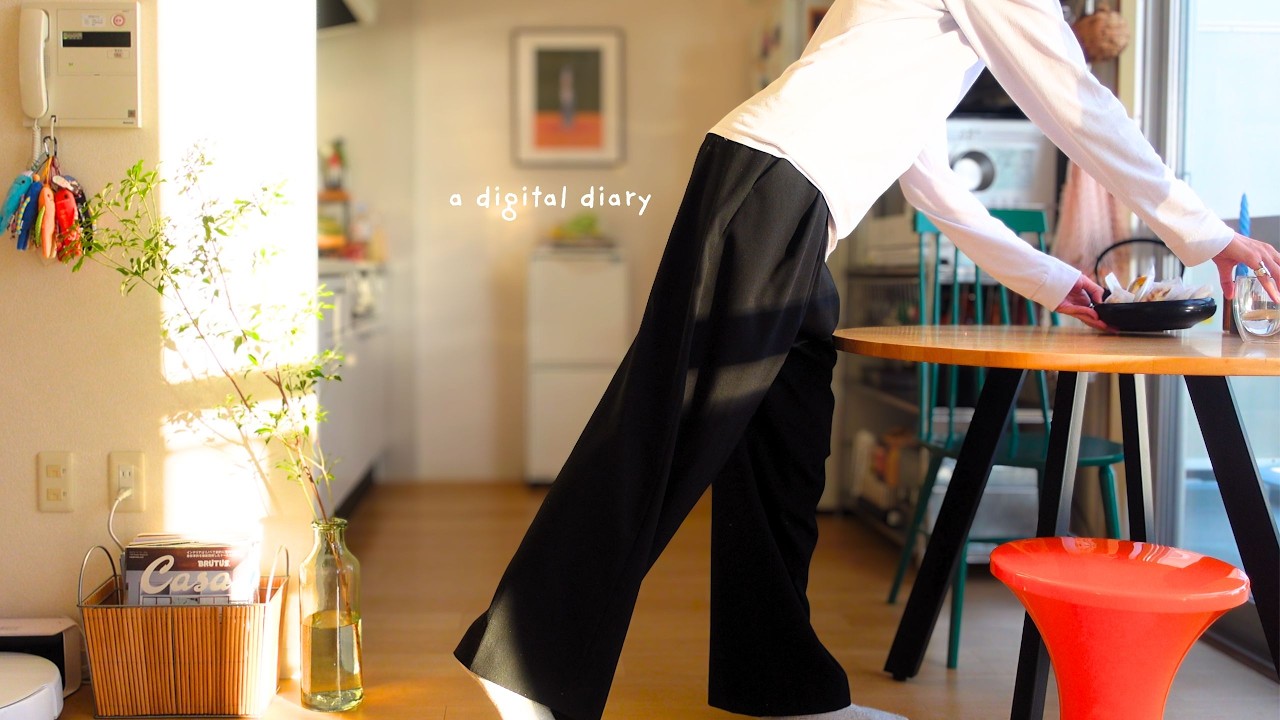 peaceful morning routine 🍯 slow & relaxing homebody day alone | homebody vlog