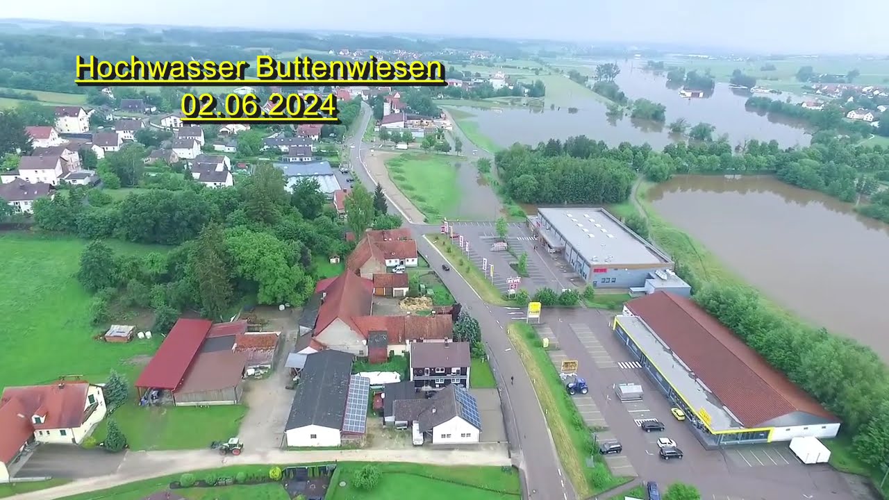 Hochwasser Buttenwiesen 02.06.2024