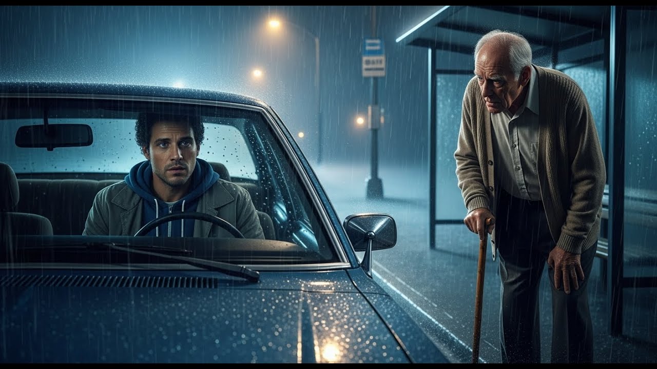 He Picked Up a Stranger in the Rain… By Morning, Everything at Work Had Changed.
