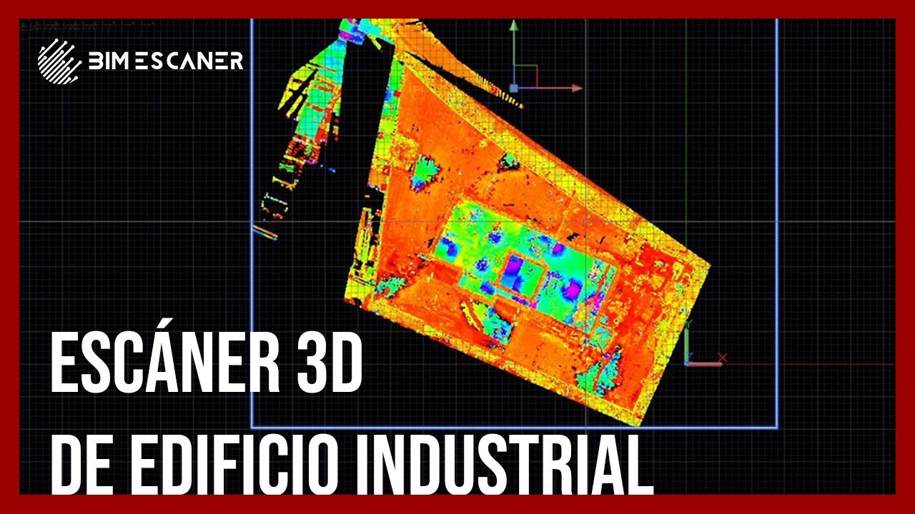 Escáner 3D en edificio industrial | BIM ESCÁNER