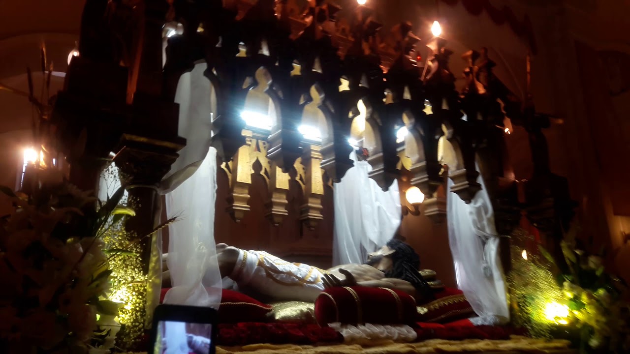 Santo entierro. Catedral de León Nicaragua. Viernes Santo 2019