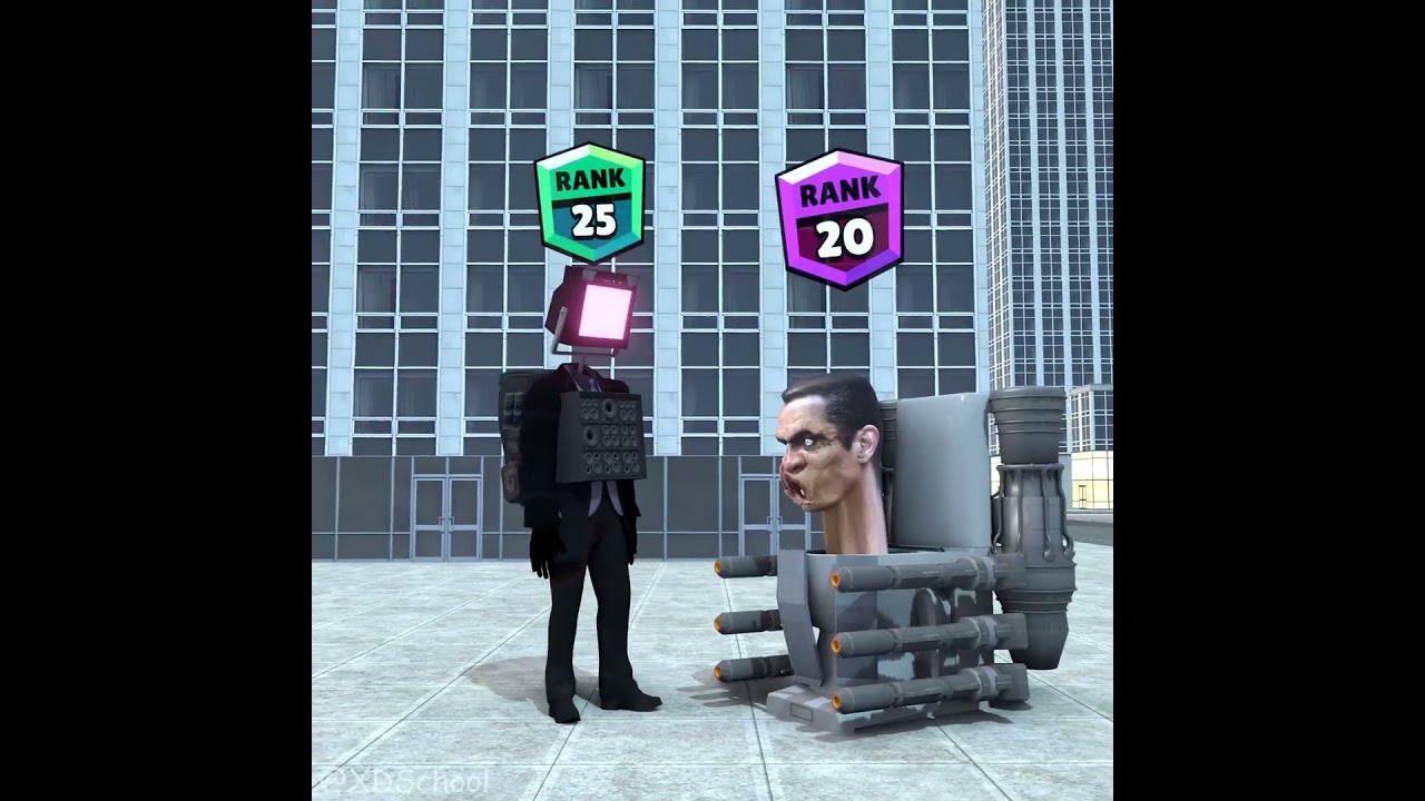 When You Have To Be The Coolest (Titan Tv Man Vs G-Man Toilet)