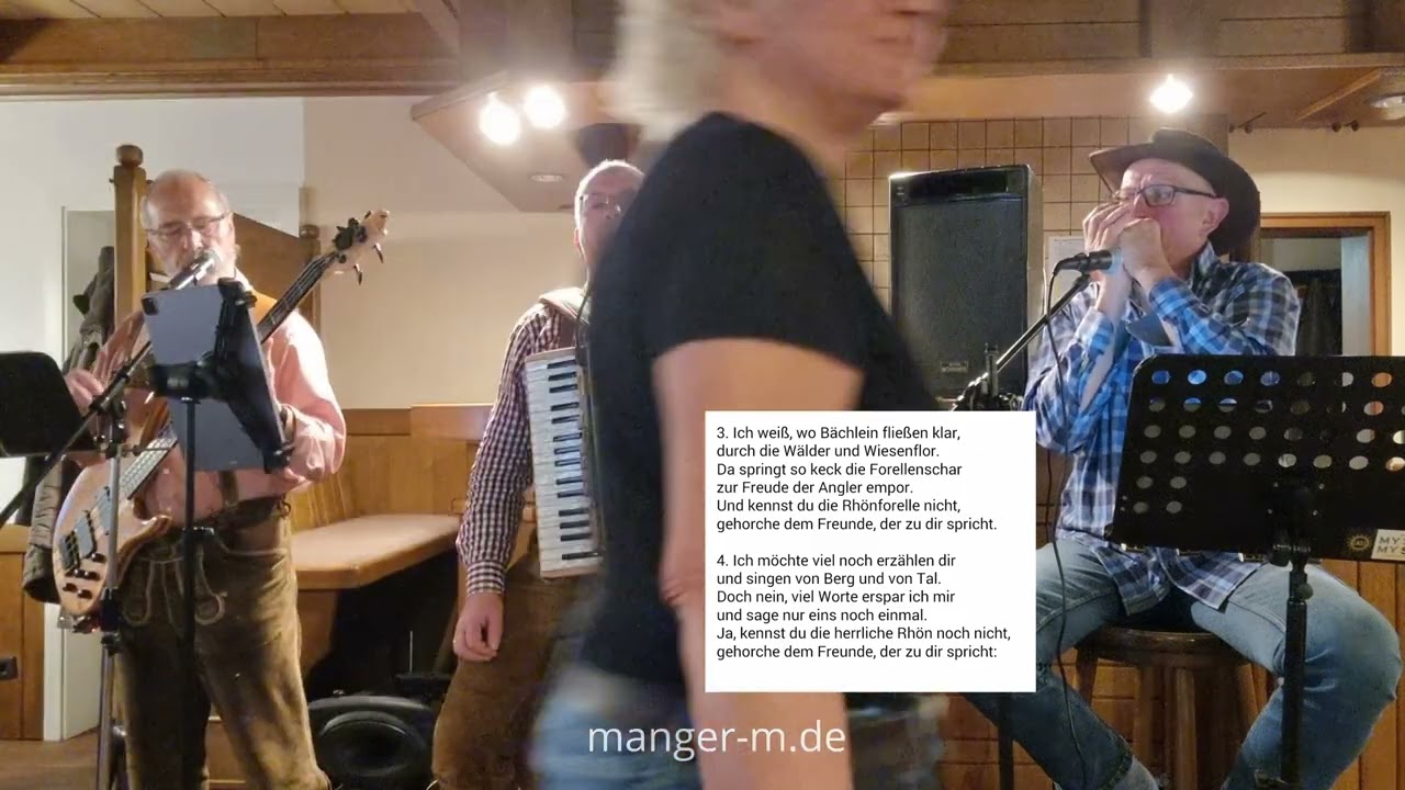 Ich weiss basaltene Bergeshöhn - Rhönlied