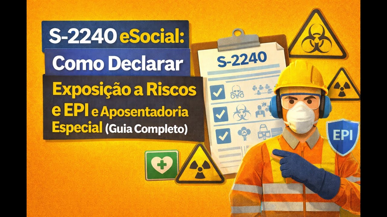 S-2240 eSocial: Como Declarar Exposição a Riscos e Aposentadoria Especial