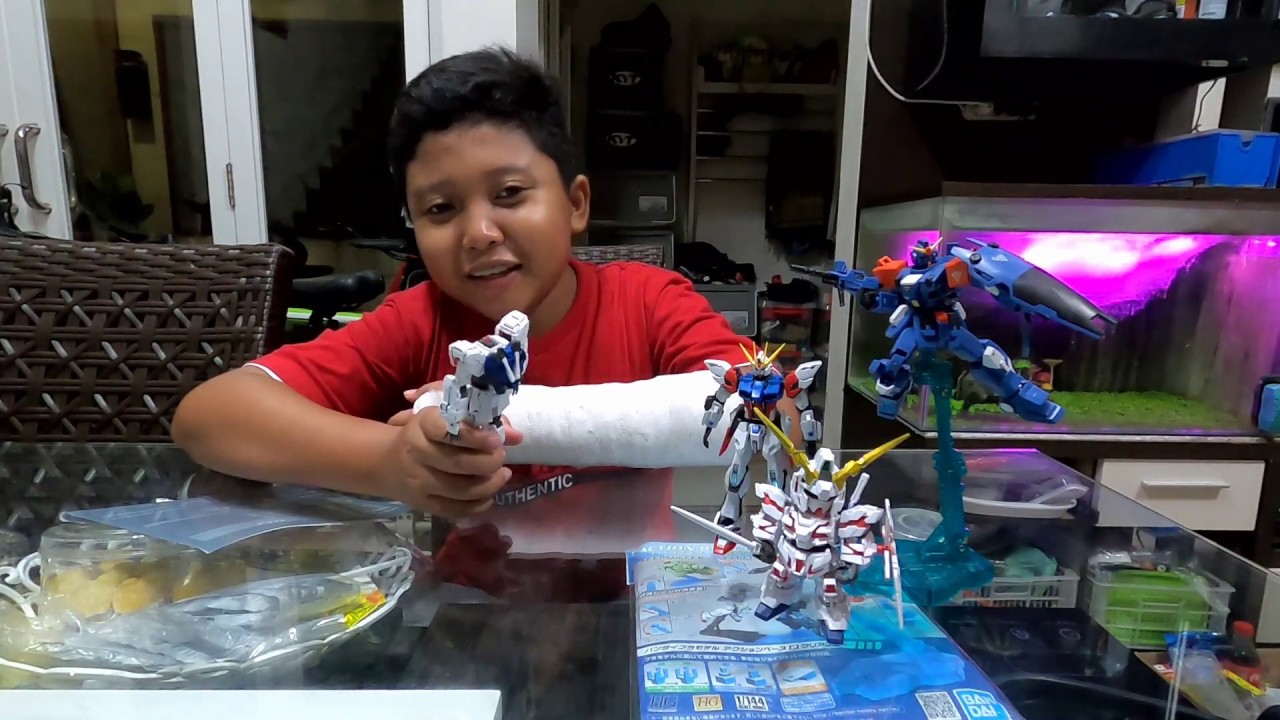Tutorial Merakit GunPla (Gundam Plastic Model) by Andra