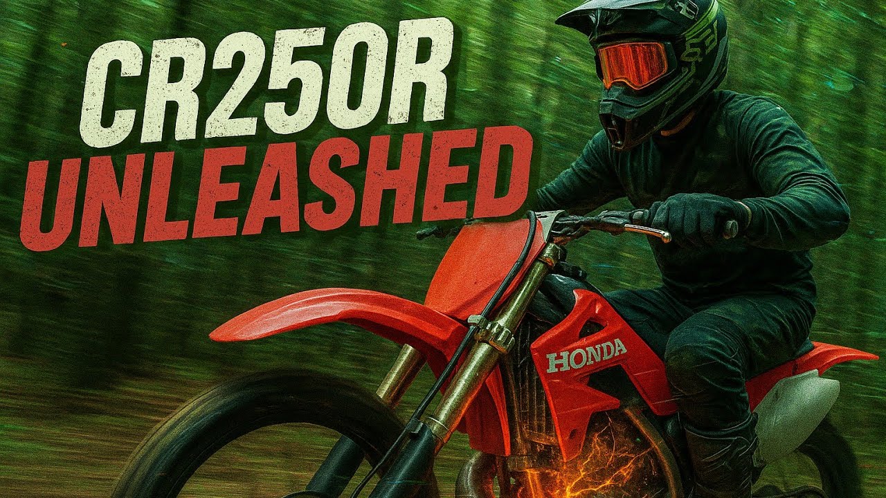 CR250R GOES FULL BEAST MODE! | jumps, hills, raw speed