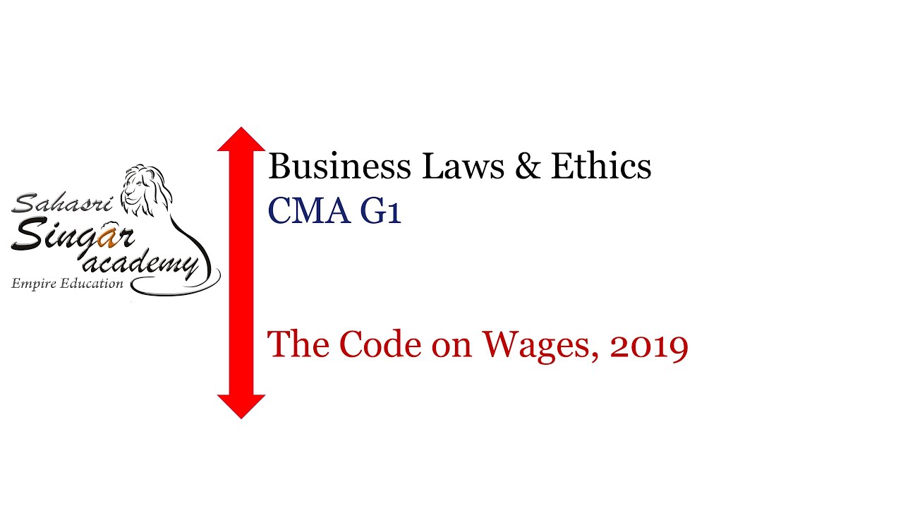 ND23 Law The Code on Wages, 2019