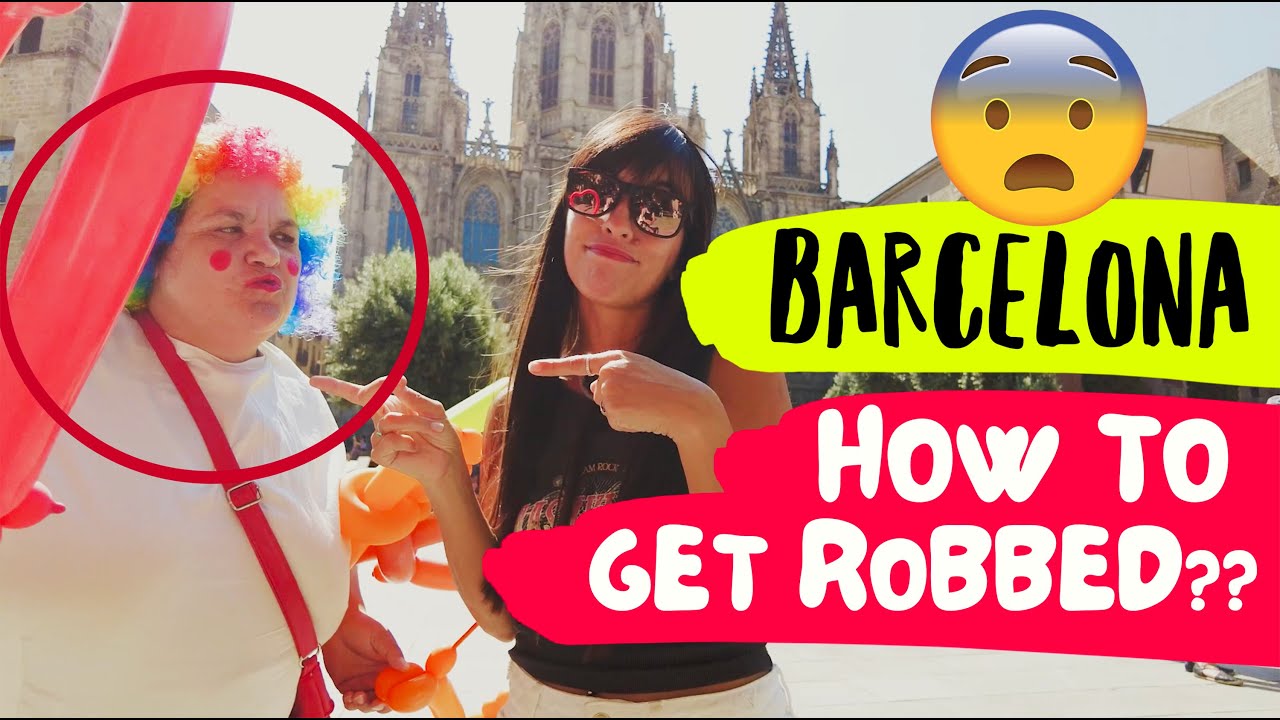 How to get robbed in Barcelona?? 😨😱😱 | AVOID these SCAMS in Barcelona!