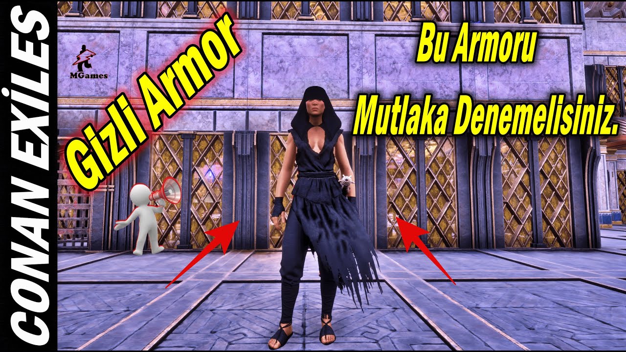 🔴Conan Exiles - Bu Özel Gizli Armoru Mutlaka Denemelisiniz !! /2022