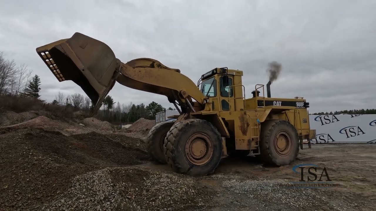 44494 - Cat 988F Wheel Loader Will Be Sold At Auction!