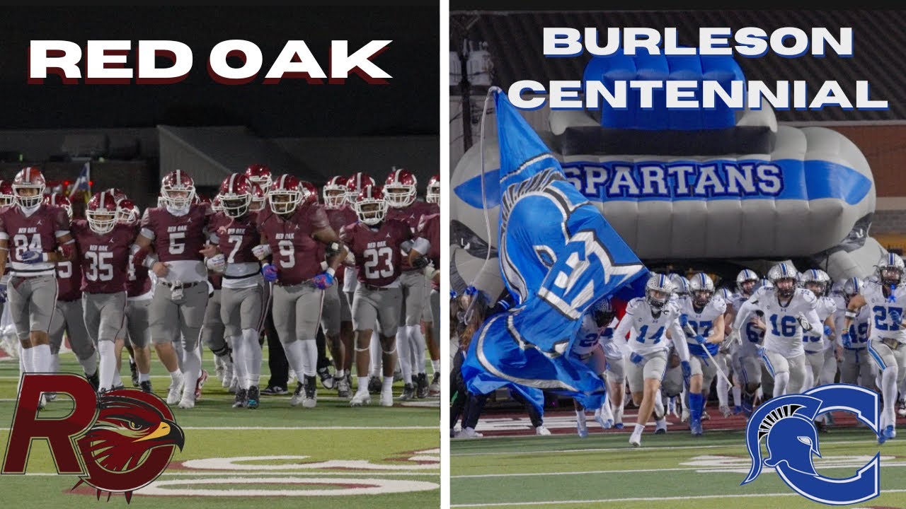 Win or Go Home! | Texas High School Football Round 1 | Red Oak (10-0) vs Burleson Centennial (7-3)