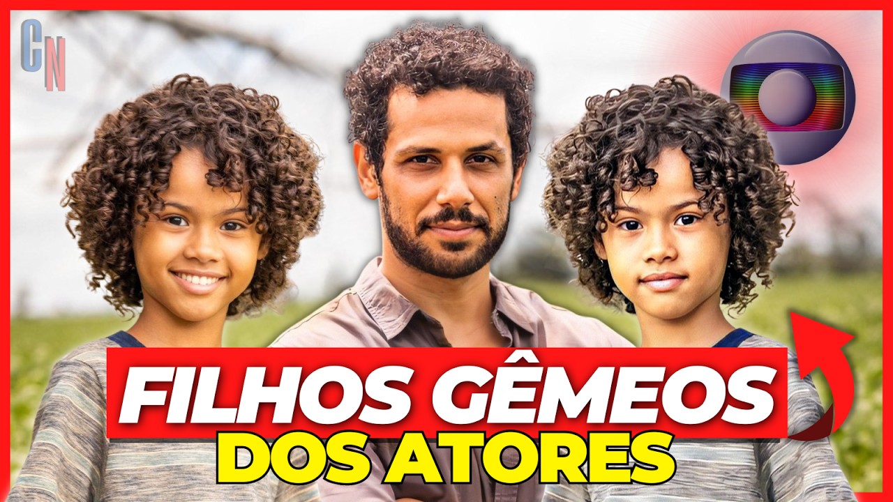 15 ATORES QUE TÊM FILHOS GÊMEOS NA VIDA REAL E VOCÊ NÃO SABIA!
