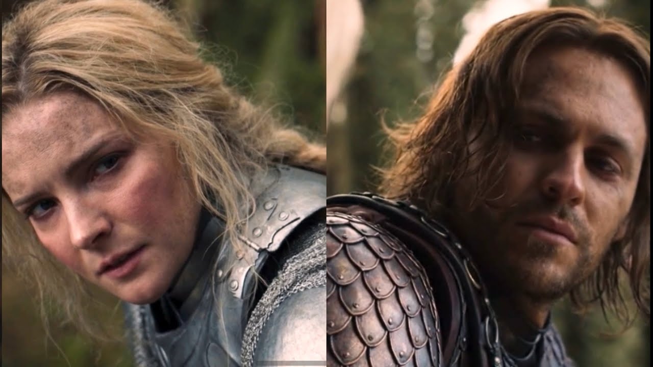 Galadriel and Halbrand *cough Sauron* “I felt it too” 😏 [Rings of Power 2022]