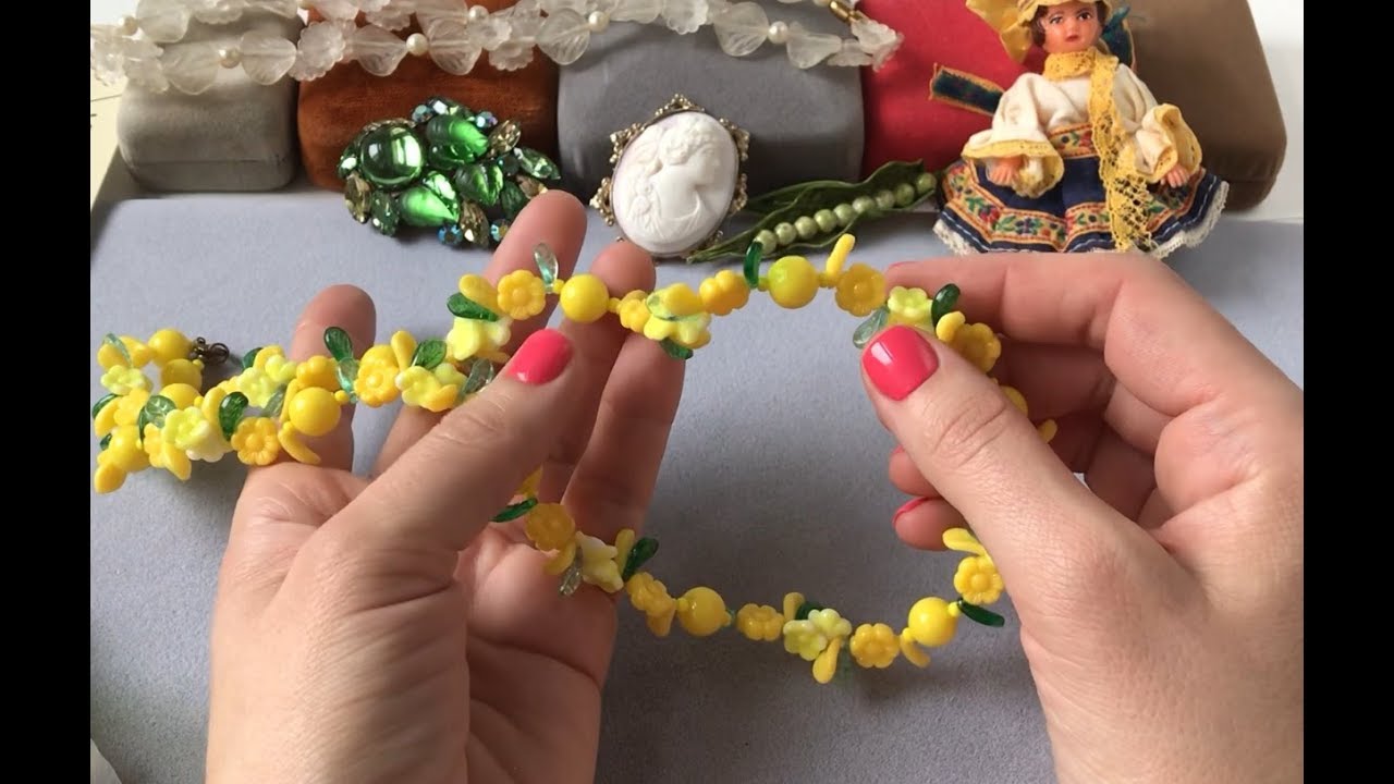 45. Ура! Новая распаковка! Посылка с винтажными украшениями.