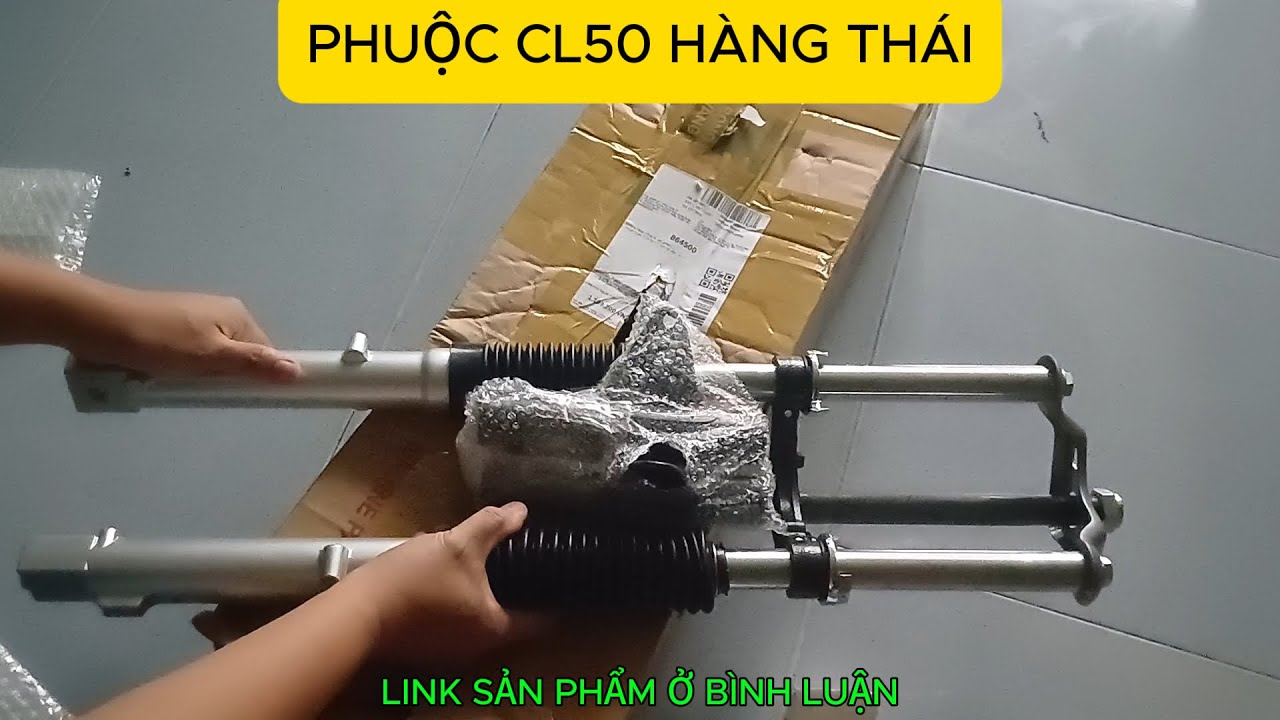 Phuộc trước CL50 hàng thái dành cho xe 67 CD CL Tâm Như Review