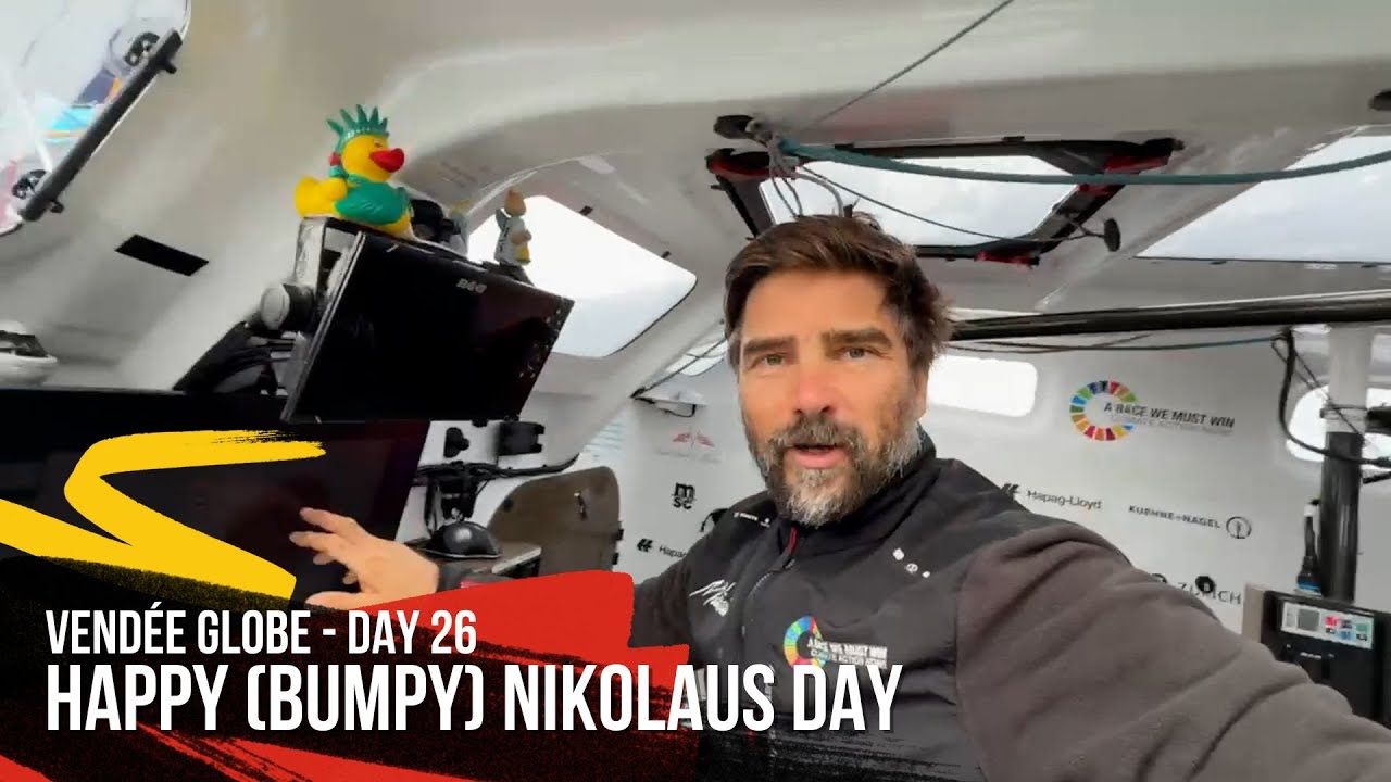 Happy Bumpy Nikolaus Day - Day 26 - Vendée Globe