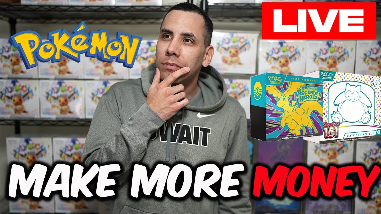 Pokemon- How To Make More Money Selling | Finding Inventory For Your Business