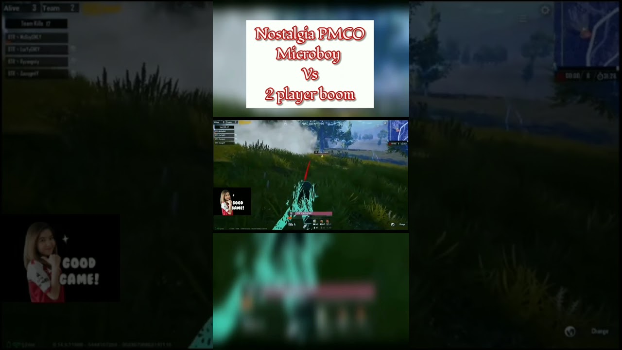 Nostalgia PMCO 2019 BTR Microboy WWCD clutch 2 player boom esport #shorts