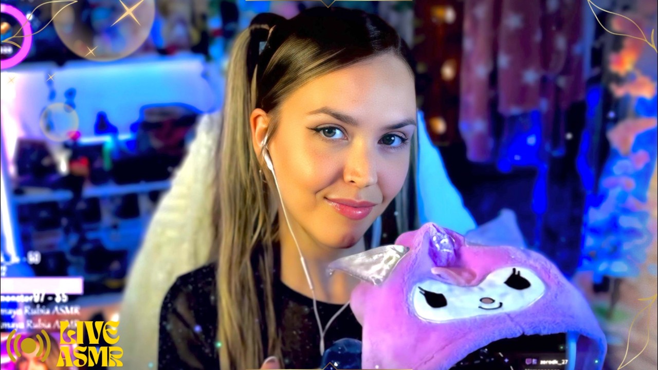 ASMR EN VIVO✨ | COSQUILLITAS en el cerebro 🎧😌 | Buen descanso