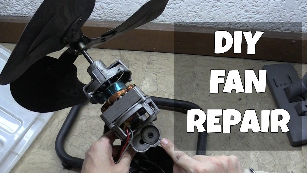 Fixing an oscillating fan.. kind of.