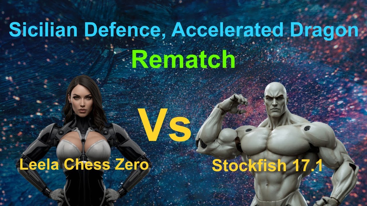 Leela Chess Zero vs  Stockfish 17 1 Accelerated Dragon A Perfect Game