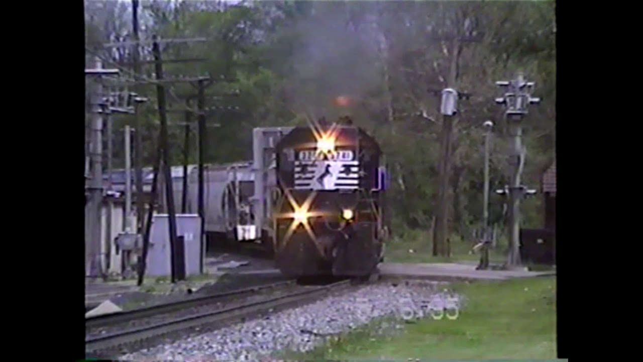 Cincinnati Area Conrail, NS & CSX April May 1995