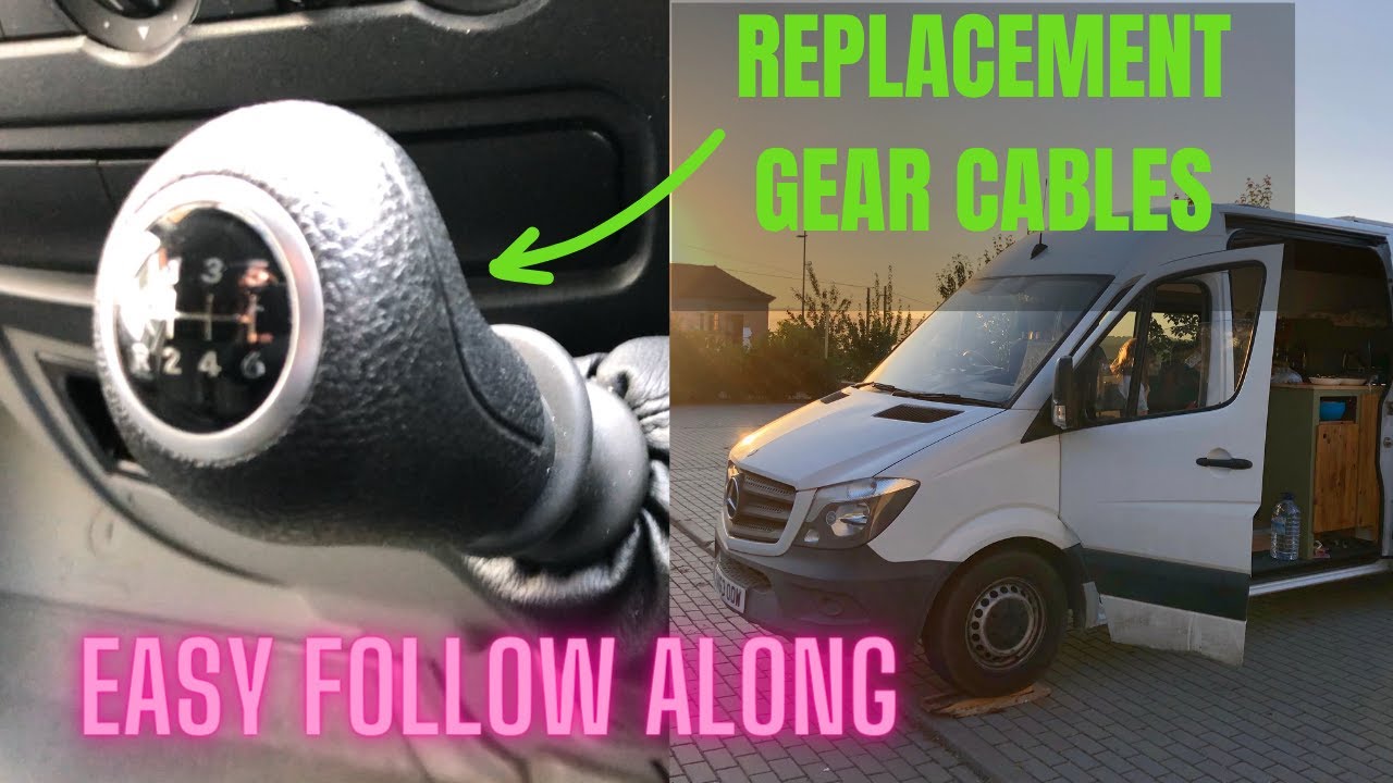 ЗАМЕНА ТРОСОВ РЫЧАЖНОЙ СИСТЕМЫ КПП MERCEDES SPRINTER | Почему и как я их менял. Простое обслуживание