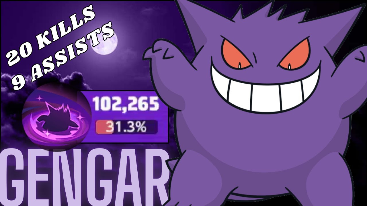 THIS Is WHY Gengar Is EXPERT Difficulty. BEST Anti Darkrai Shadow Dream BUILD | Pokémon Unite