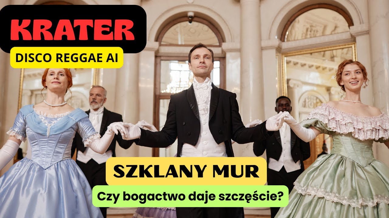 Krater Szklany mur (Official Video ) Disco Reggae AI