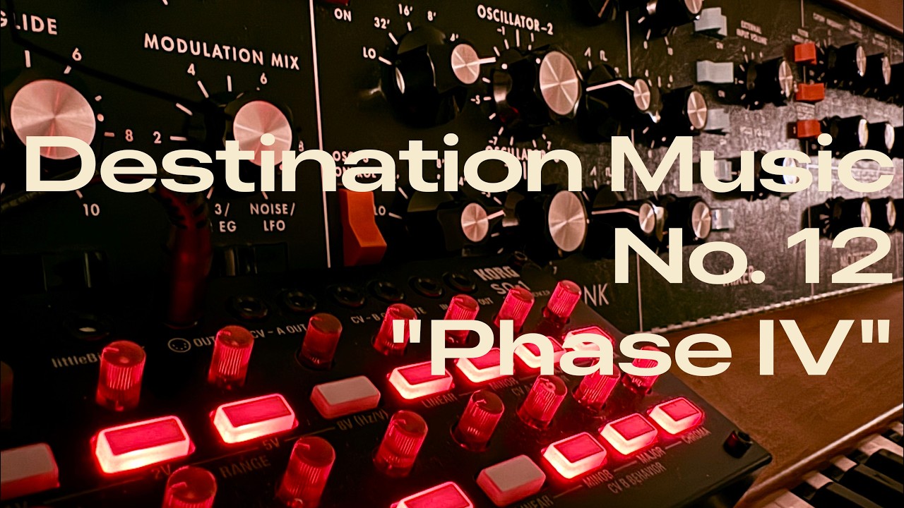 Phase IV - minimoog & SQ-1 Sequencer