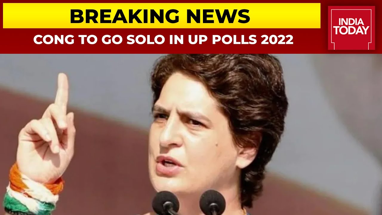 UP Polls 2022: Congress Will Contest UP Polls Alone, Says Priyanka Gandhi