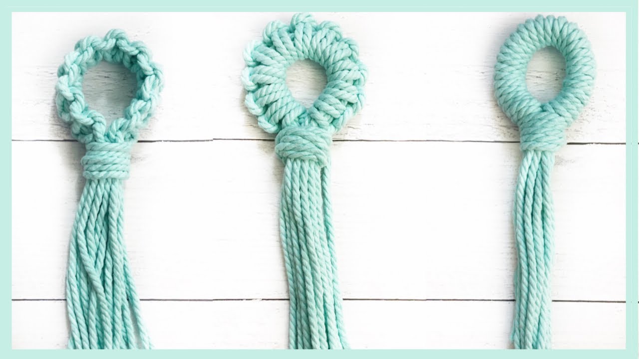 3 Ways to Start a Macrame Plant Hanger with NO RING