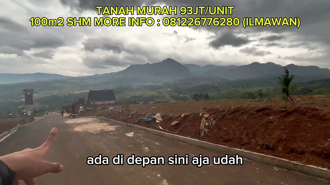 DI JUAL #tanahshm 90 MENIT DARI JAKARTA | VIEW INDAH HARGA MURAH 