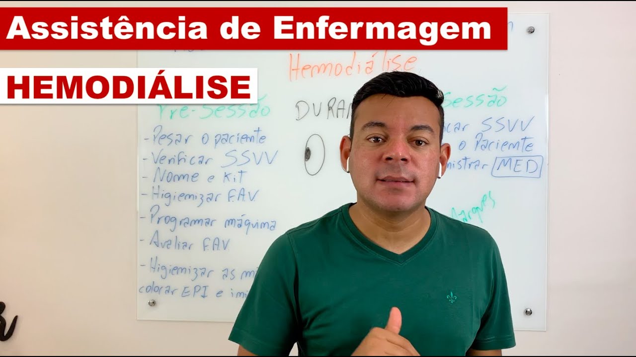 Assist&ecirc;ncia de Enfermagem na HEMODI&Aacute;LISE