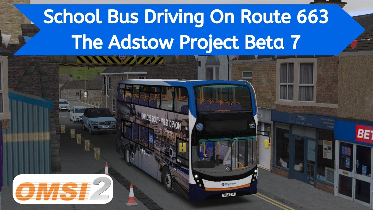 OMSI 2 | The Adstow Project Beta 7 | School Bus Route 663